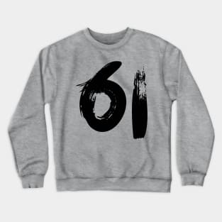 Number 61 Crewneck Sweatshirt